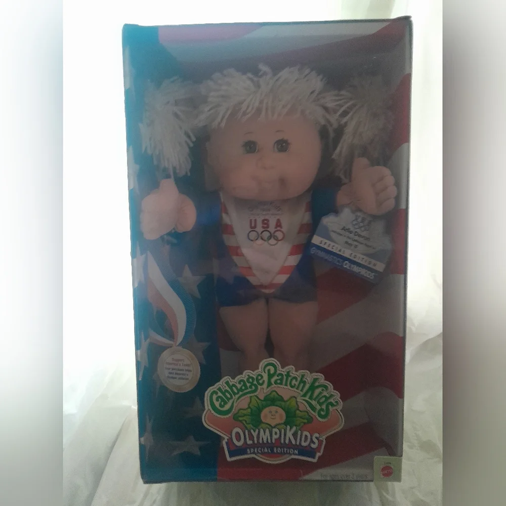 New Cabbage Patch Kid (OlympiKids Special Edition Doll) New In Box Vintage 1996